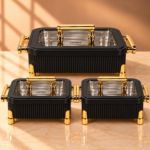 JAYPEE CAMELLIA KLASS CASSEROLE SET OF 3 (2000+2000+3000)