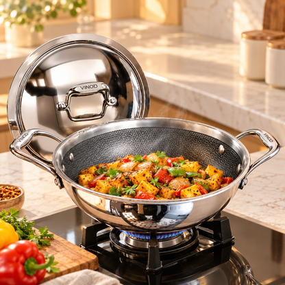 VINOD PLATINUM X KADAI DEEP 22CM