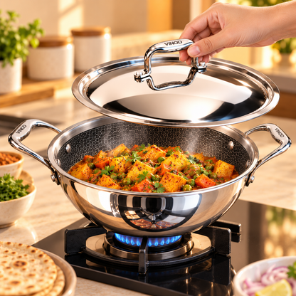 VINOD PLATINUM X KADAI DEEP 26CM