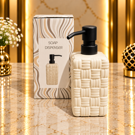 CERAMIC SOAP DISPENSER  26-330