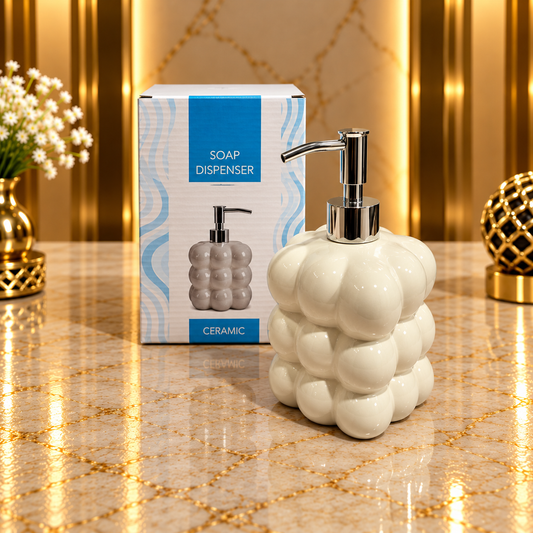 CERAMIC SOAP DISPENSER 26-331