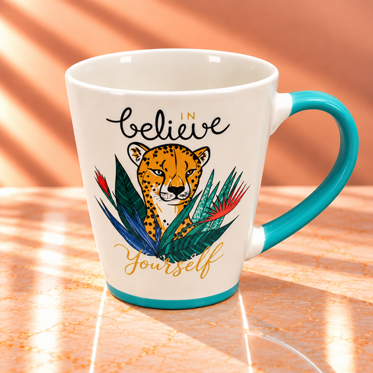 CERAMIC COFFEE MUG (WILD ANIMAL)
