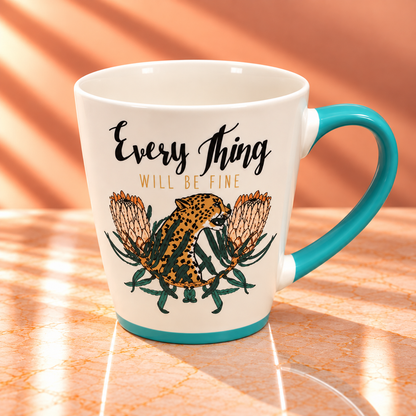 CERAMIC COFFEE MUG (WILD ANIMAL)