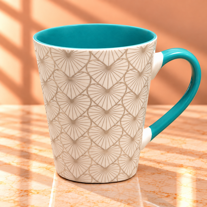 CERAMIC COFFEE MUG (HEART)