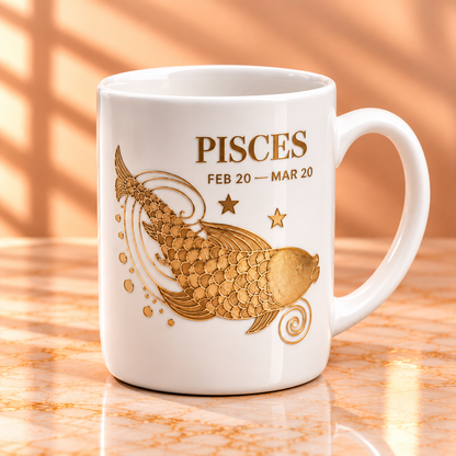 CERAMIC MUG ZODIAC SIGN
