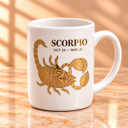 CERAMIC MUG ZODIAC SIGN