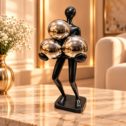 SHOWPEICE HUMAN FIGURE SCULPTURE