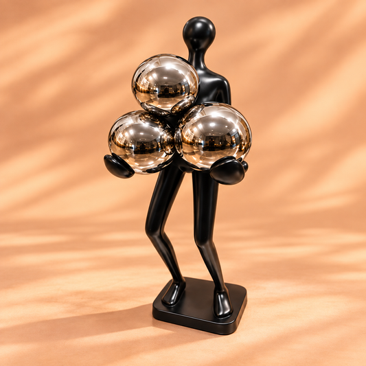 SHOWPEICE HUMAN FIGURE SCULPTURE