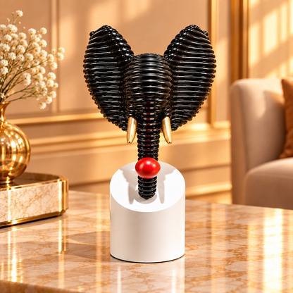 SHOWPIECE ELEPHANT FACE