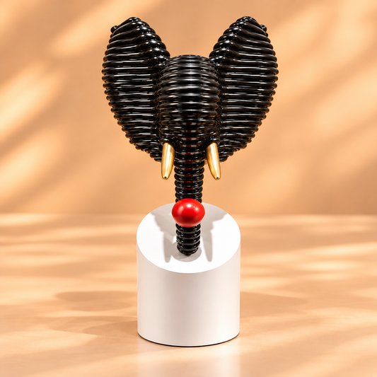 SHOWPIECE ELEPHANT FACE