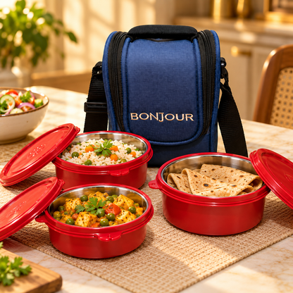 BONJOUR BLOOM SOFT LUNCH BOX