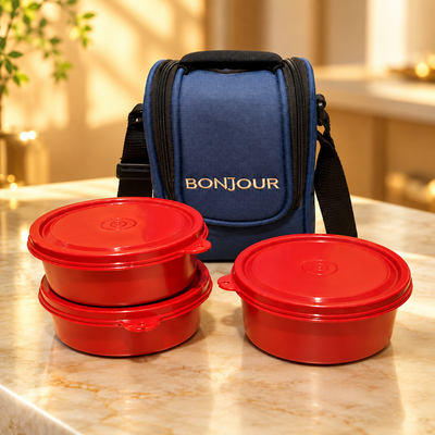 BONJOUR BLOOM SOFT LUNCH BOX
