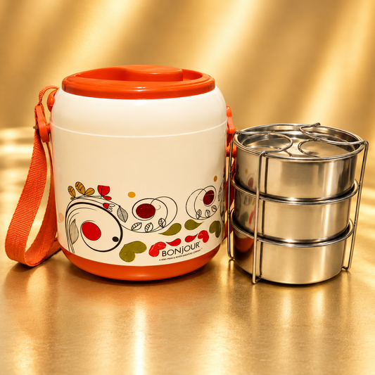 BONJOUR ELITE 3 LUNCH BOX