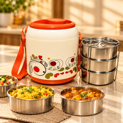 BONJOUR ELITE 3 LUNCH BOX