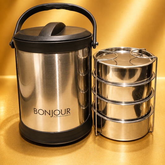 BONJOUR GLOBUS 4SR LUNCH BOX