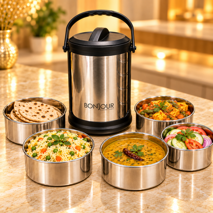 BONJOUR GLOBUS 5SR LUNCH BOX