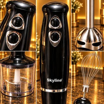 SKYLINE HAND BLANDER WITH CHOPPER