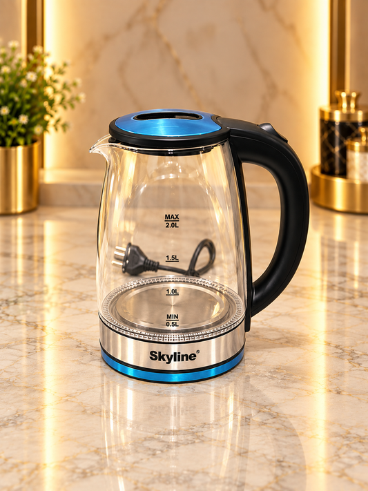 SKYLINE ELECTRIC GLASS KETTLE