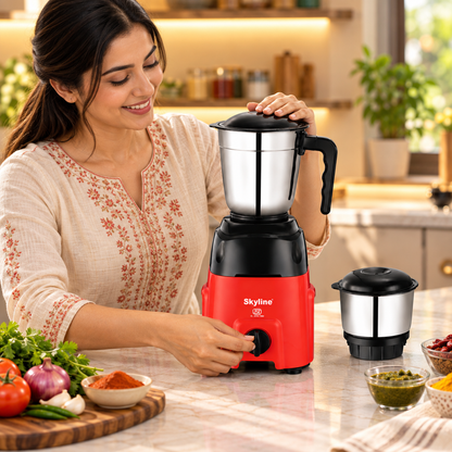SKYLINE MIXER GRINDER 2JAR