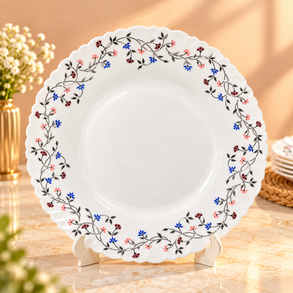 LARAH BOROSIL FLUTED  DINNER SET- 27 PCS