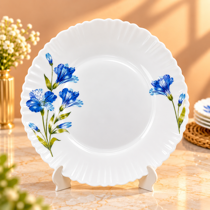 LARAH BOROSIL FLUTED  DINNER SET- 27 PCS