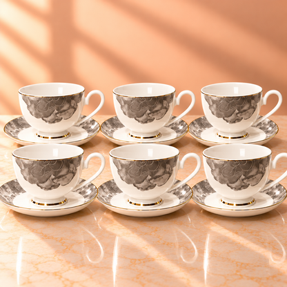 SHUKRA CUP & SAUCER GIFT SET 6PCS