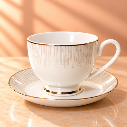 SHUKRA CUP & SAUCER GIFT SET 6PCS