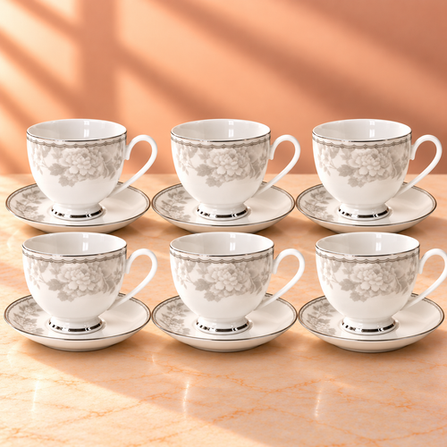 SHUKRA CUP & SAUCER GIFT SET 6PCS