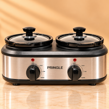 PRINGLE  DUAL SLOW COOKER