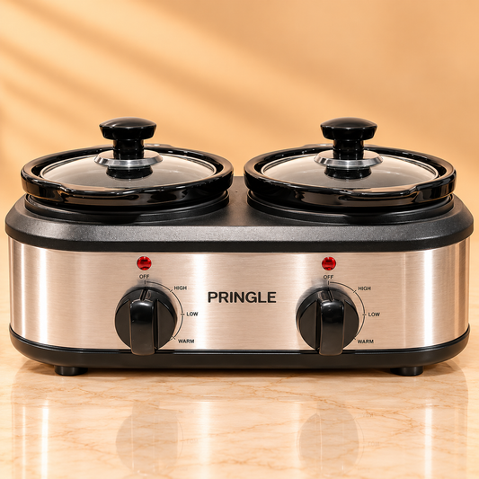 PRINGLE  DUAL SLOW COOKER