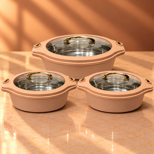 JAYPEE PRINCETON KLASS CASSEROLE  SET OF 3 (2000+2000+2500)