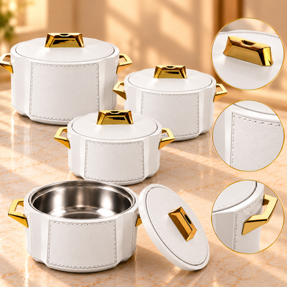 JAYPEE ARALIA CASSEROLE  SET OF 3 (1000+1500+2000)