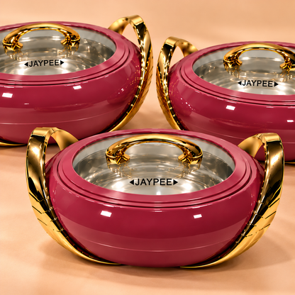 JAYPEE MAGNOLIA KLASS CASSEROLE SET OF 3 (1500+2000+2500)