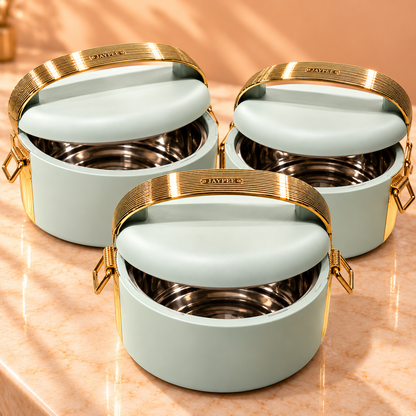 JAYPEE  REGALIA CASSEROLE SET OF 3 (1000+1500+2000)