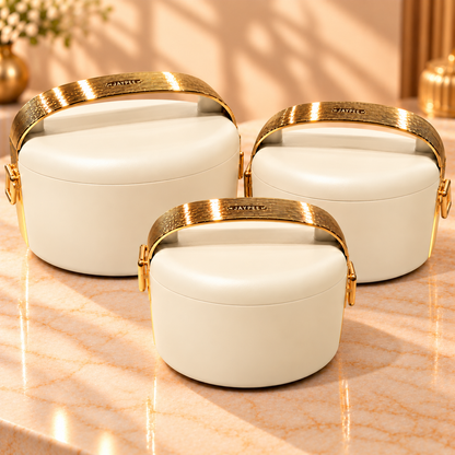JAYPEE  REGALIA CASSEROLE SET OF 3 (1000+1500+2000)