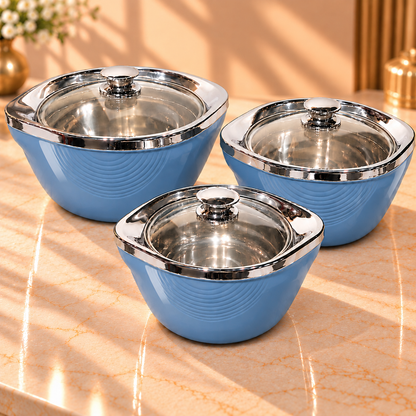 JAYPEE VISTA CASSEROLE SET OF 3 (1000+1500+2000)