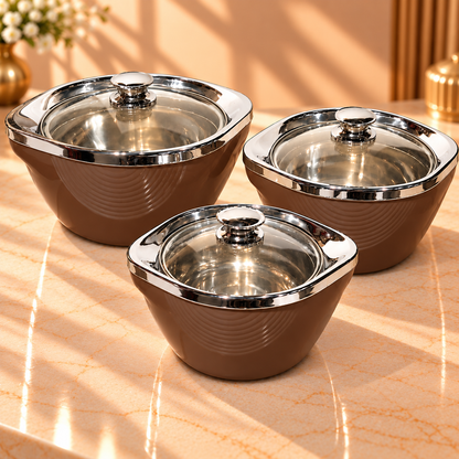 JAYPEE VISTA CASSEROLE SET OF 3 (1000+1500+2000)
