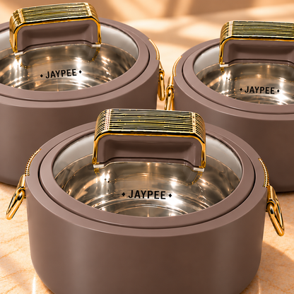 JAYPEE REGALIA KLASS CASSEROLE  SET OF 3 (1000+1500+2000)