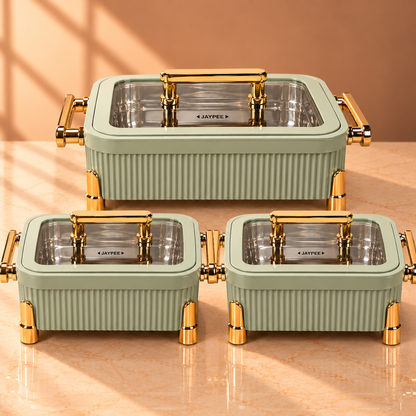 JAYPEE CAMELLIA KLASS CASSEROLE SET OF 3 (2000+2000+3000)