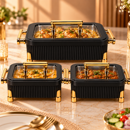 JAYPEE CAMELLIA KLASS CASSEROLE SET OF 3 (2000+2000+3000)