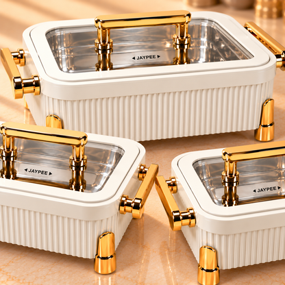 JAYPEE CAMELLIA KLASS CASSEROLE SET OF 3 (2000+2000+3000)
