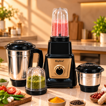 SKYLINE MIXER GRINDER WITH 4 JR.