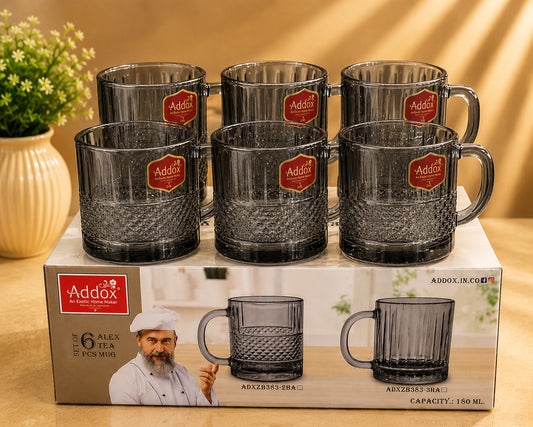 ADDOX TEA MUG 6 PCS