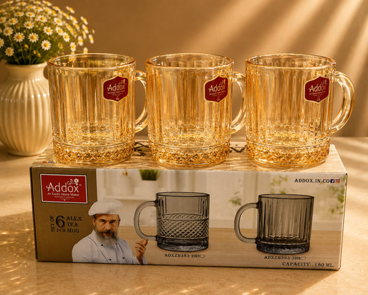 ADDOX TEA MUG 6 PCS